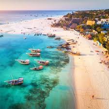 Zanzibar beach fly-in safari